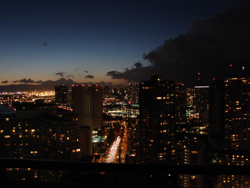 Waikiki Sunset Time Lapse