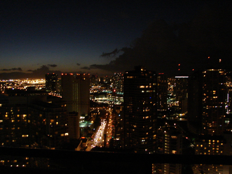 Waikiki Sunset Time Lapse
