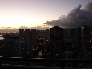 Waikiki Sunset Time Lapse